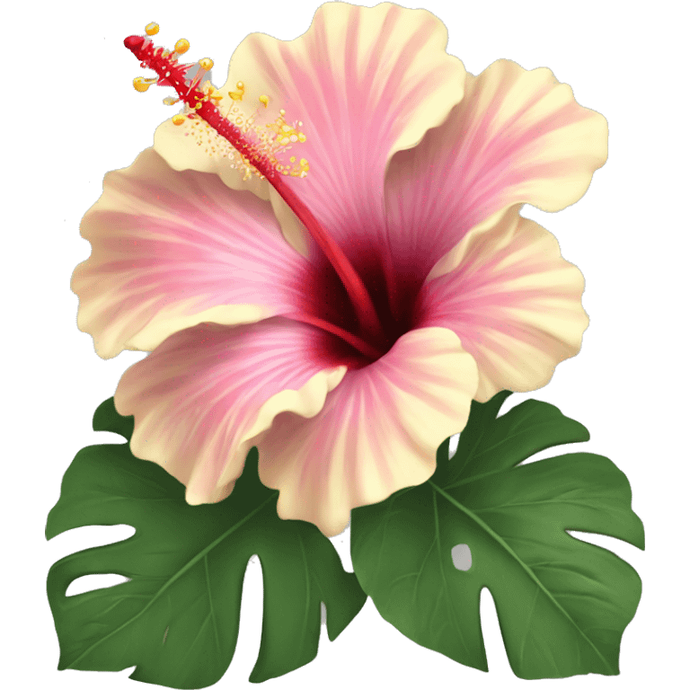 Hibiscus flower ￼ emoji