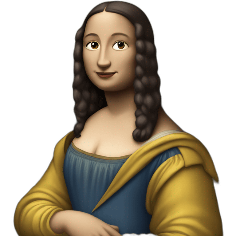 To hot Mona lisa emoji