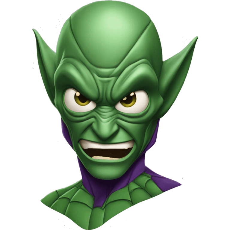 green goblin spider-man  emoji