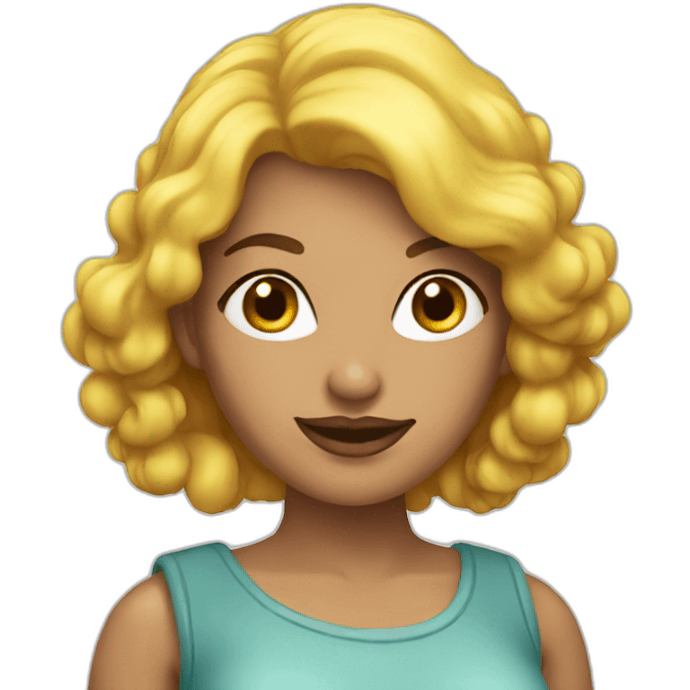 Sexy lady emoji