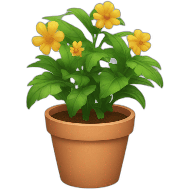 flower pot emoji