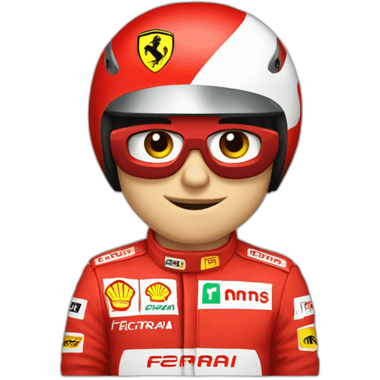 Formula 1 ferrari emoji