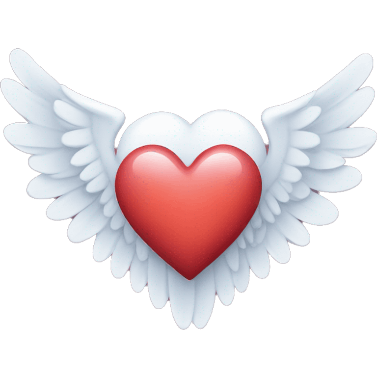 heart with angel wings emoji