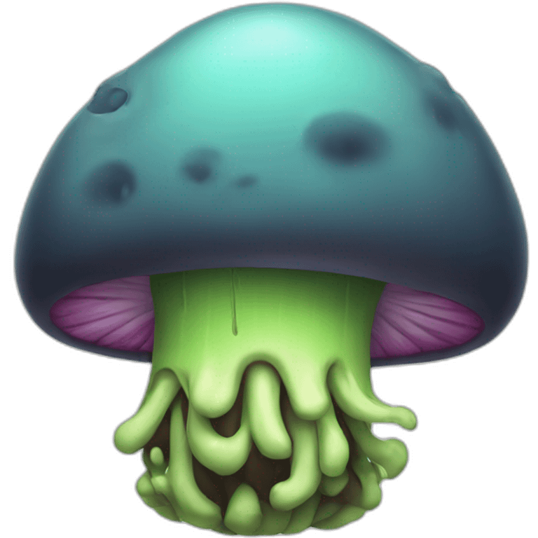 infected mushroom emoji