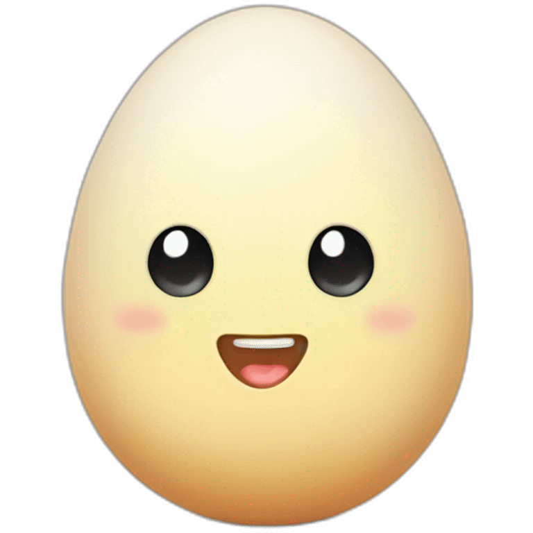 cute egg emoji