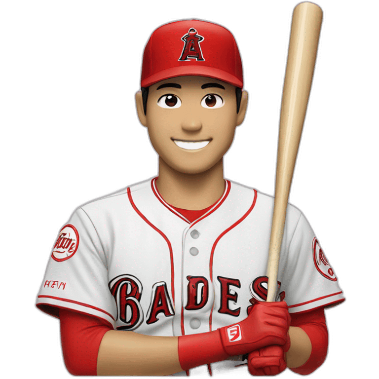 Smiling-ohtani emoji