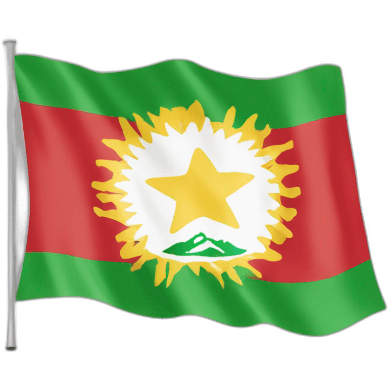 Drapeau kurdistan emoji