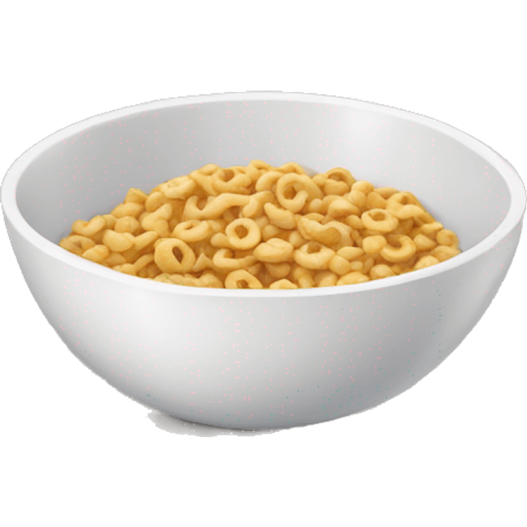 bowl with cereal emoji