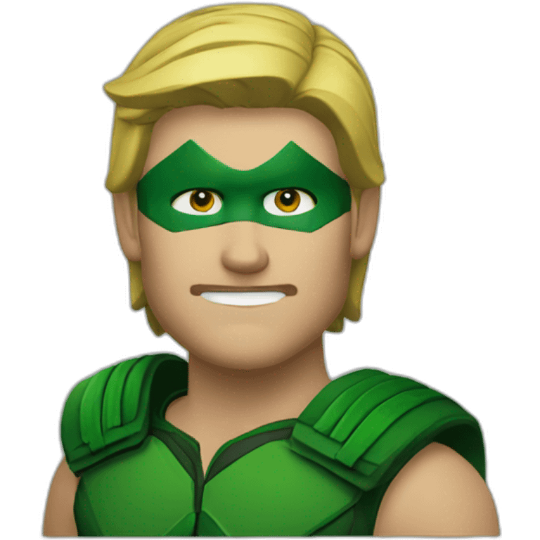 The Green Arrow emoji