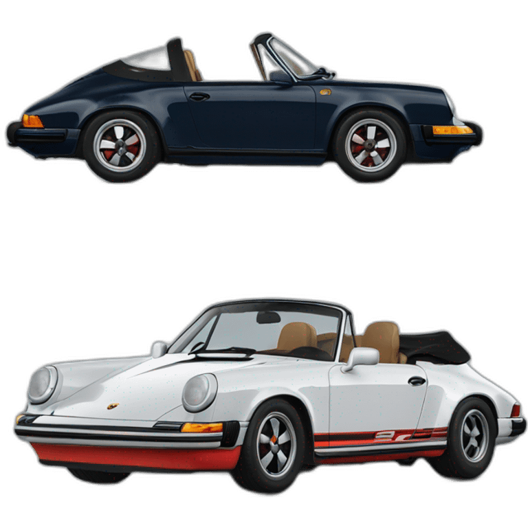 Porsche 911 targa emoji