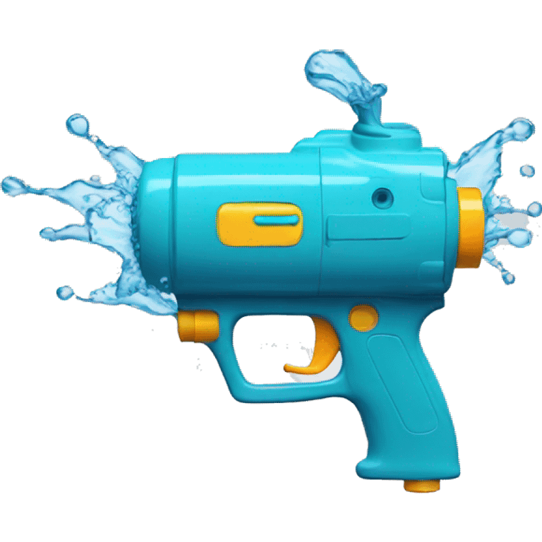 water gun emoji