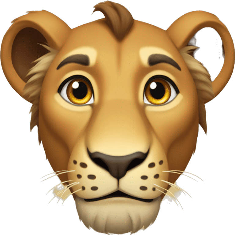 The lion king emoji