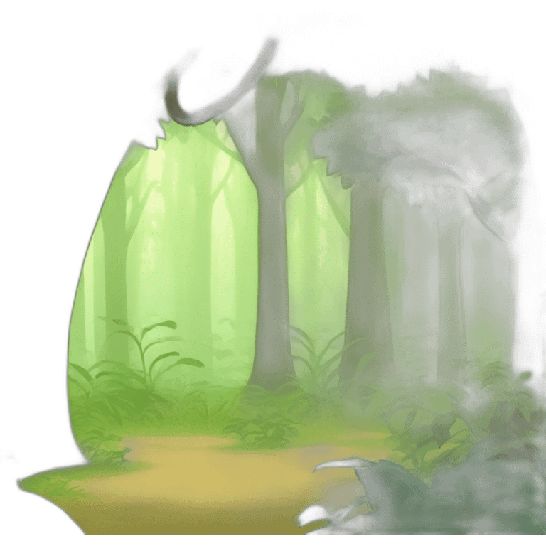 morning in the forest emoji