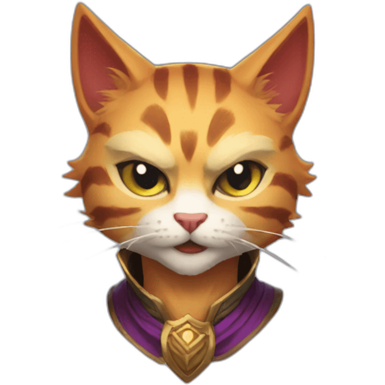 RAKAN league of Legends cat emoji