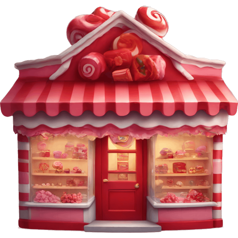 Red Candy shop emoji