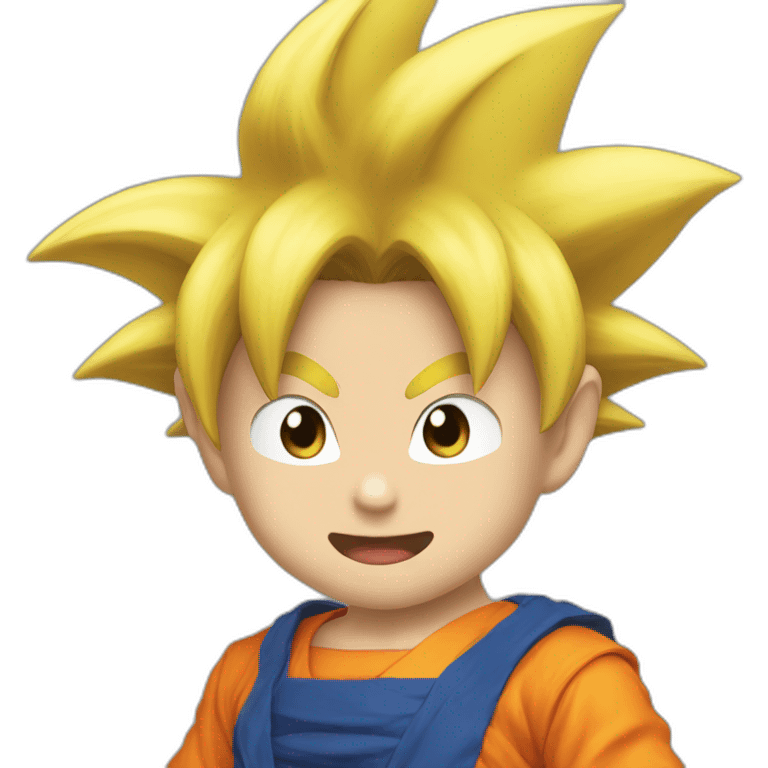 kid goku emoji