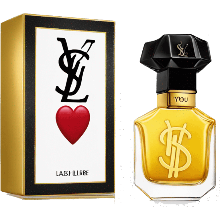 Ysl libre intense perfume  emoji