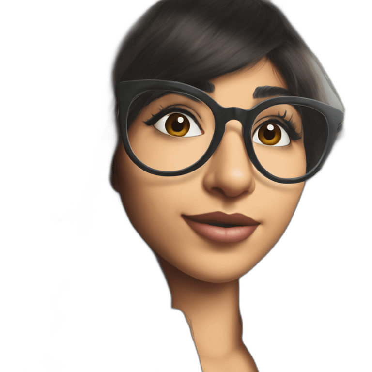 hyper realistic mia khalifa emoji