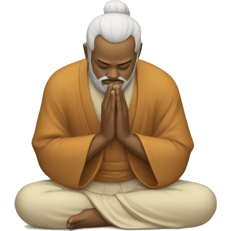 Guru praying emoji