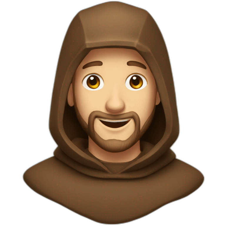 saint Francis of Assisi amazed emoji