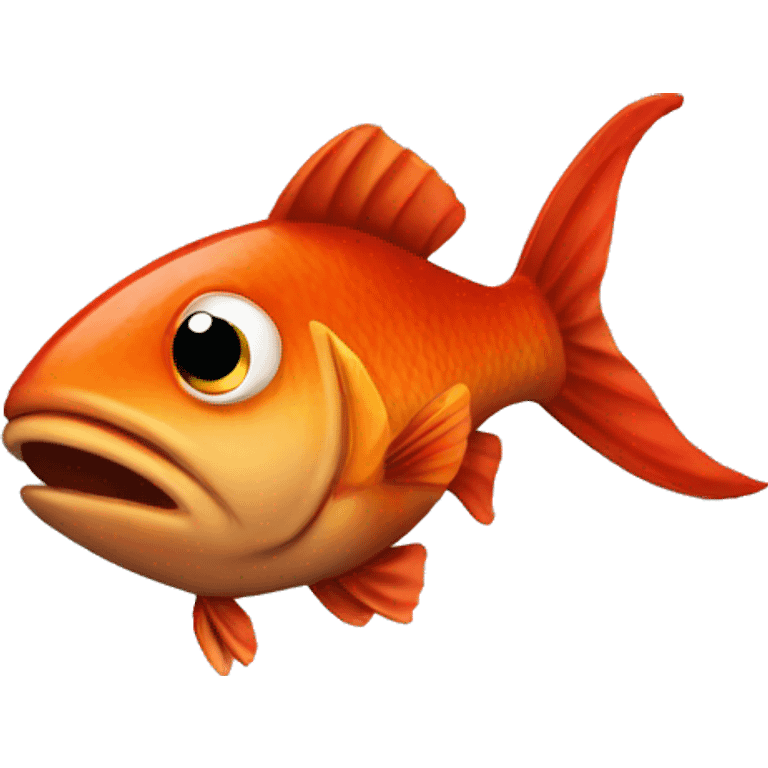 Poisson rouge emoji