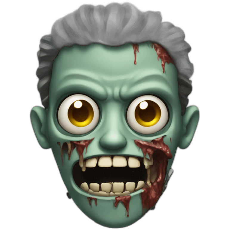 Zombie phone emoji