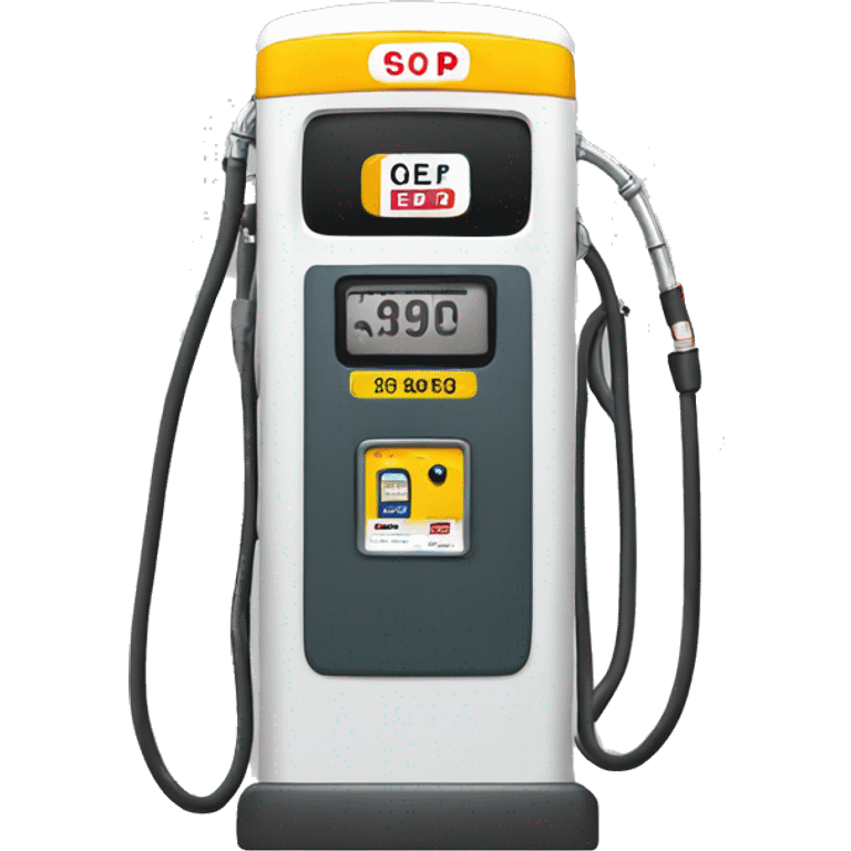 talking petrol pump  emoji