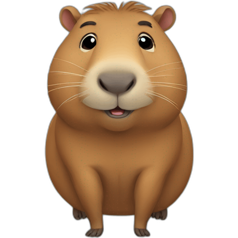 capybara love emoji