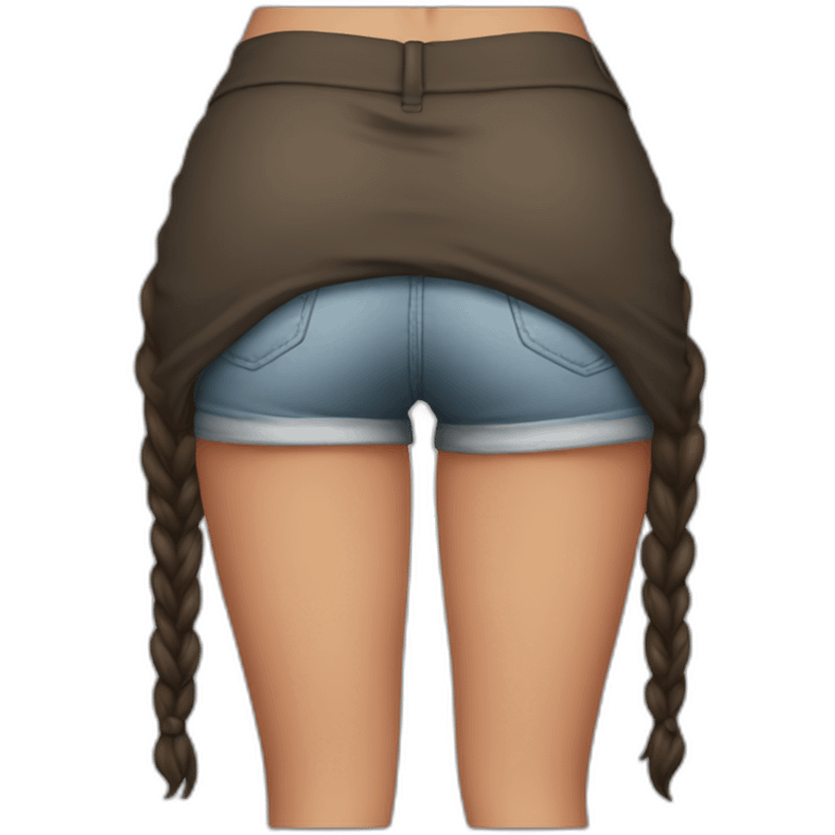 girl bum emoji