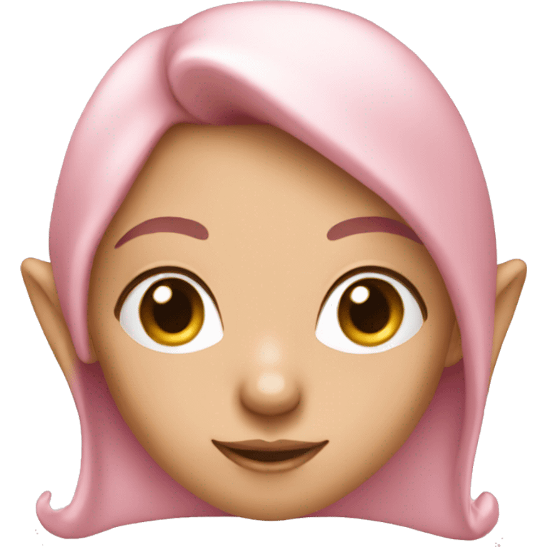 Light pink elf girl emoji