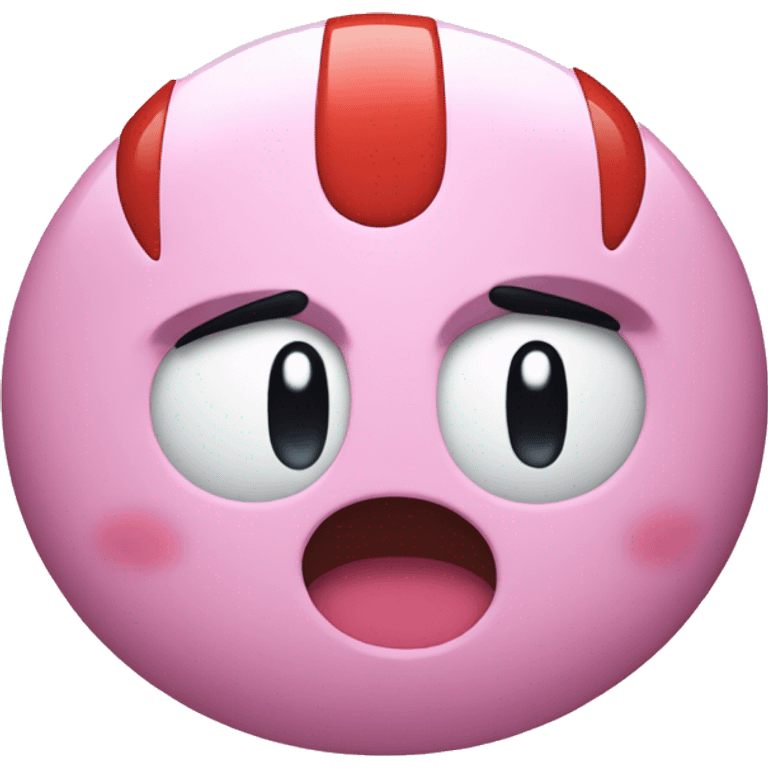 kirby from nintendo emoji