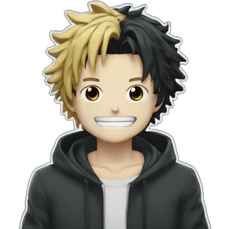 create  me a Dabi from the anime Hero Academia  emoji