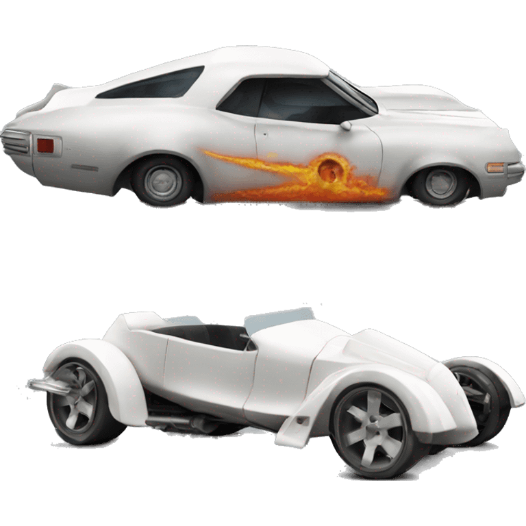 Car.Star Wars death car. Hot rod 1car emoji