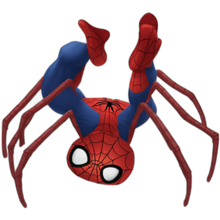 Spider Man into the spider vers emoji