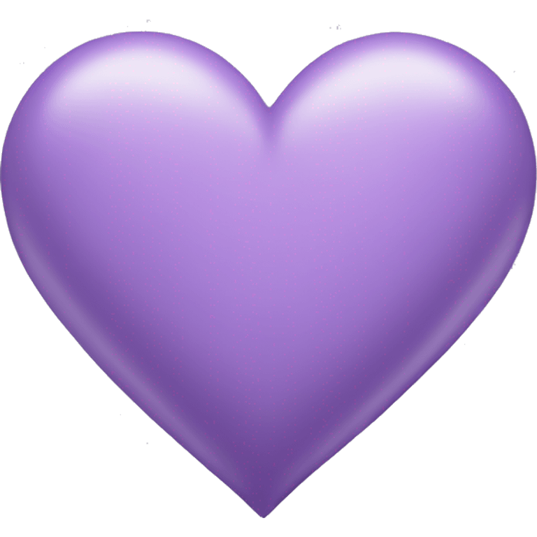 light purple heart emoji