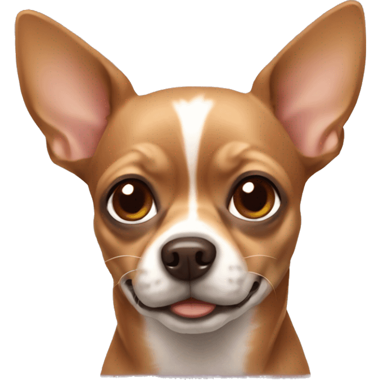 Brown Chihuahua  emoji