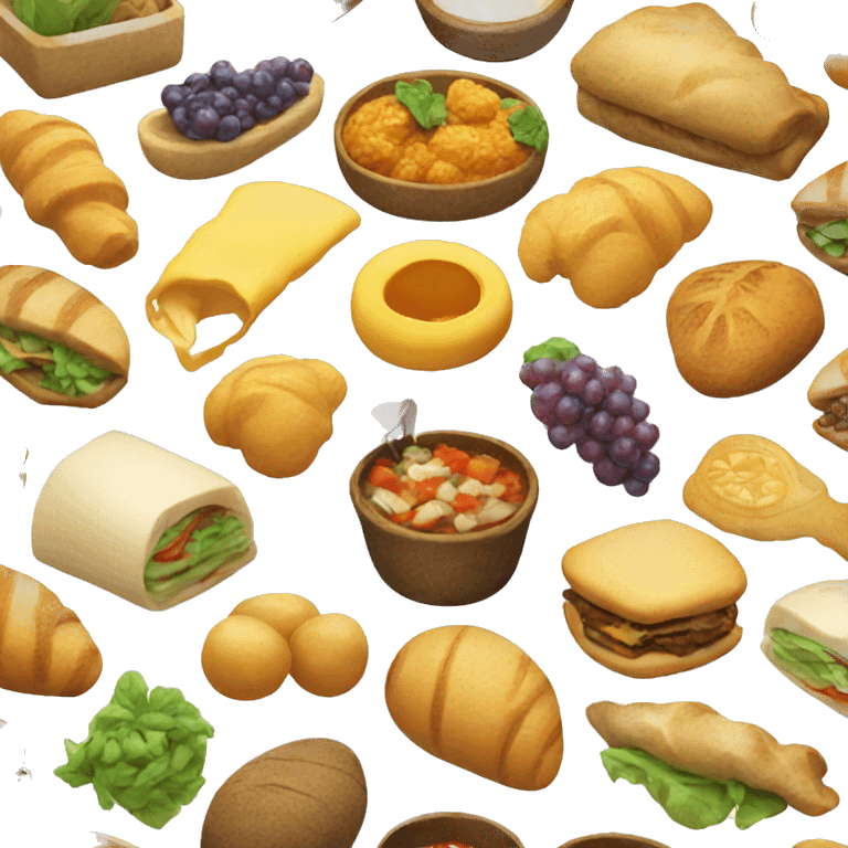 aestethic food emoji