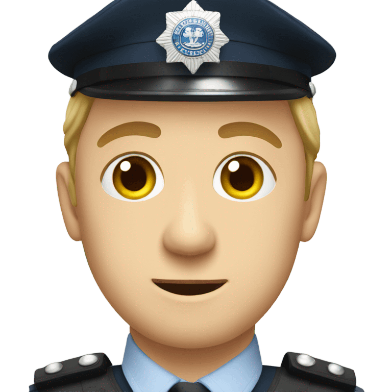 British policeman emoji