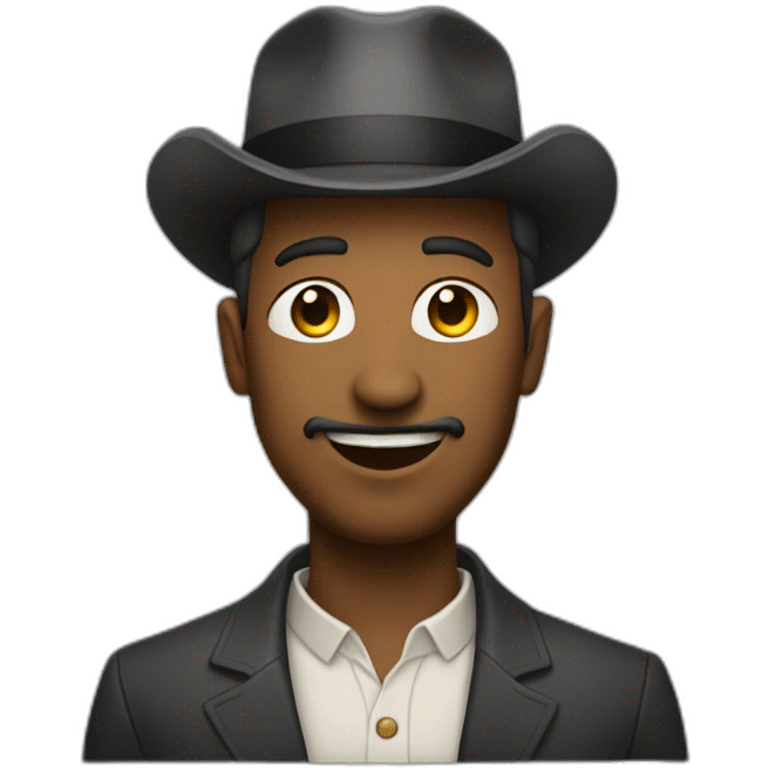 The gentleman from San Francisco emoji