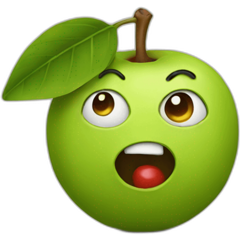 Rude-fruit emoji