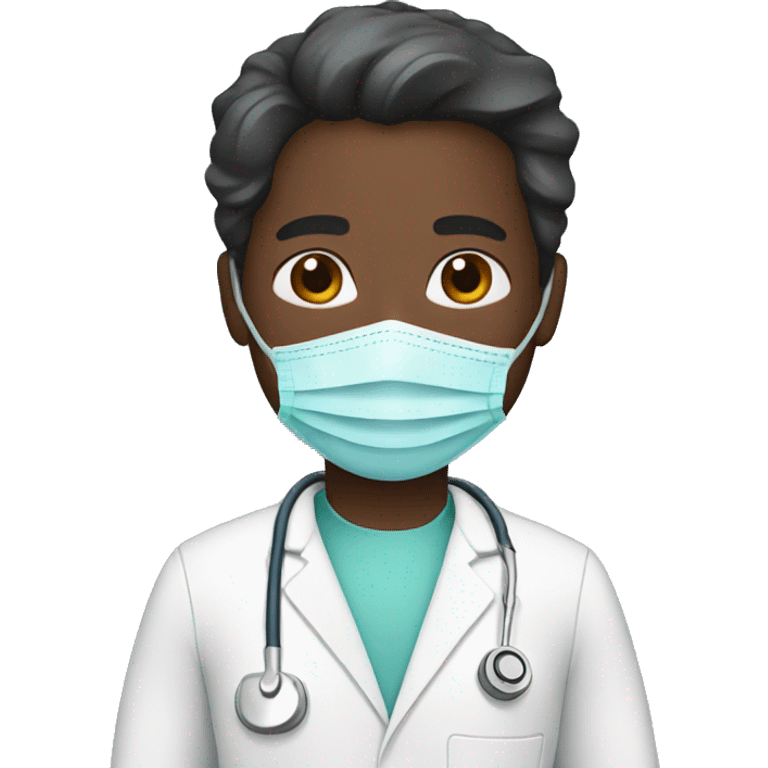 Surgeon darker skin tone emoji