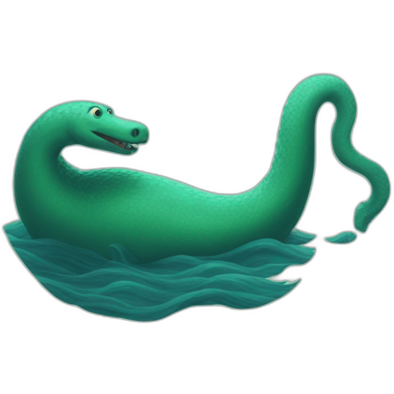 Loch Ness monster emoji