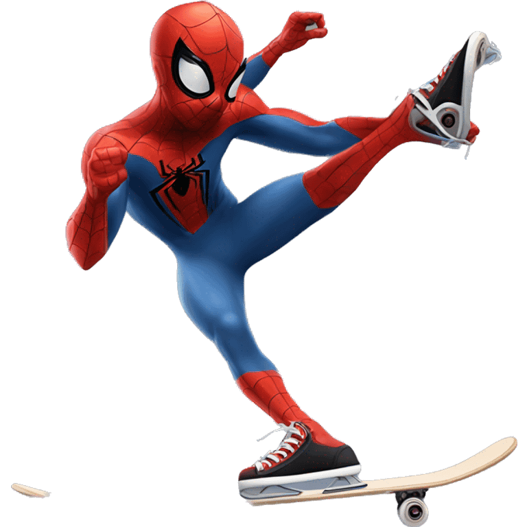 Spider-Man skating  emoji