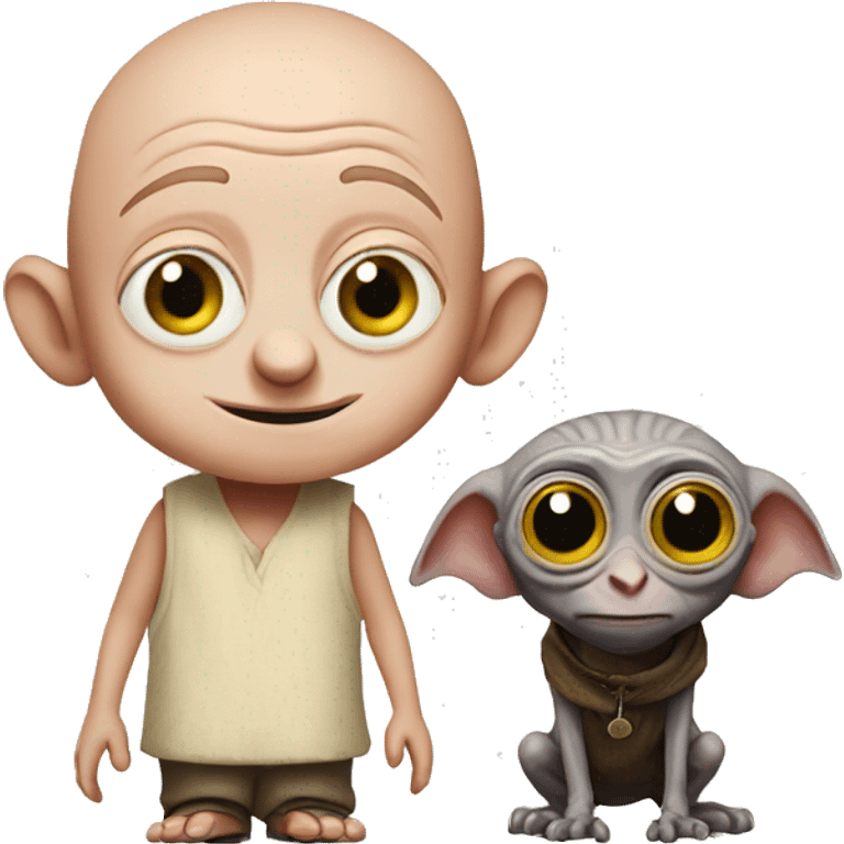 dobby and minion emoji