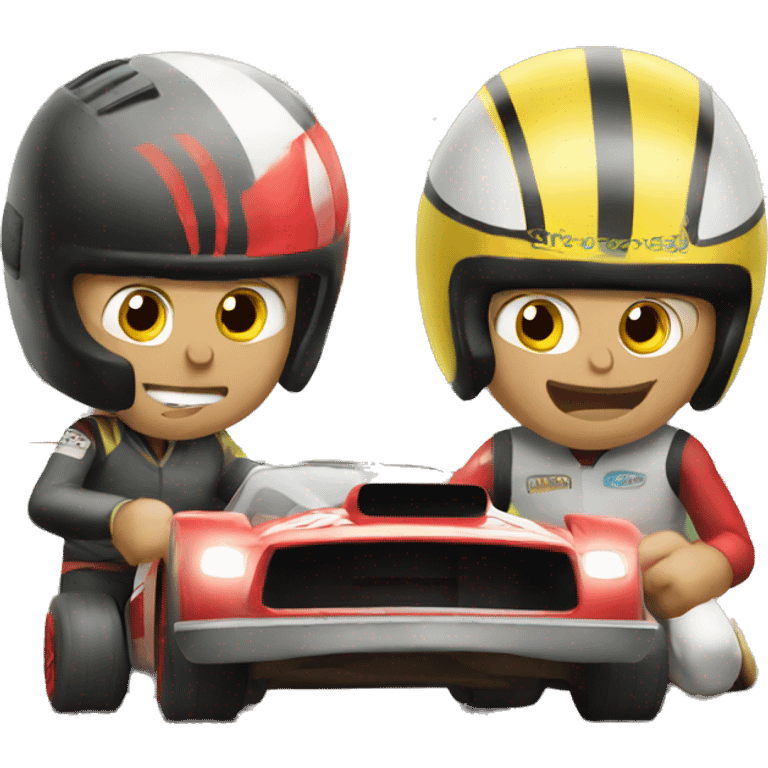 racing duel emoji