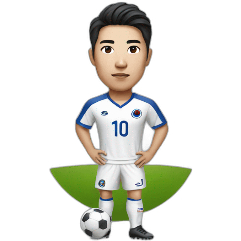 korean football player emoji