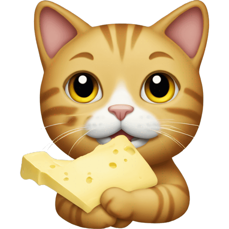 Cat with butter emoji