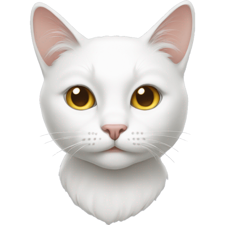 white cat emoji