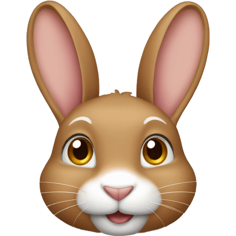 Light brown rabbit emoji