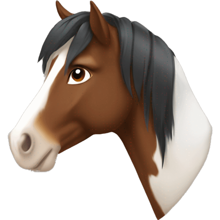 Clydesdale horse emoji